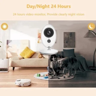 Babyfoon met camera - binnencamera - wit