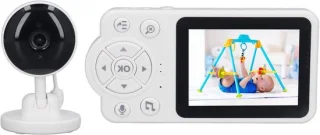 Babyfoon met camera - draadloze monitor - wit