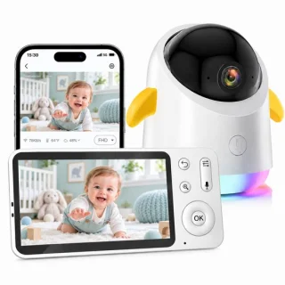 Babyfoon met camera en app