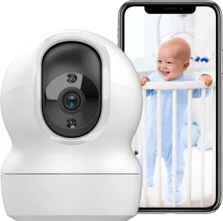 Babyfoon met Camera en App Wit - Petcam