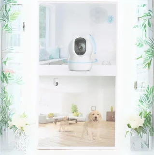Babyfoon met Camera en App Wit - Petcam