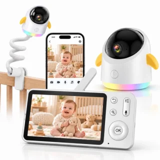 Babyfoon met camera en app