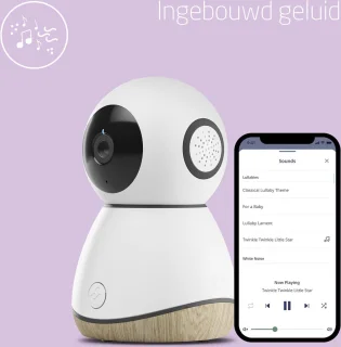 Babyfoon met camera en audio