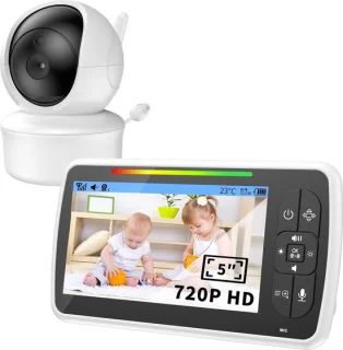 Babyfoon met camera en audio
