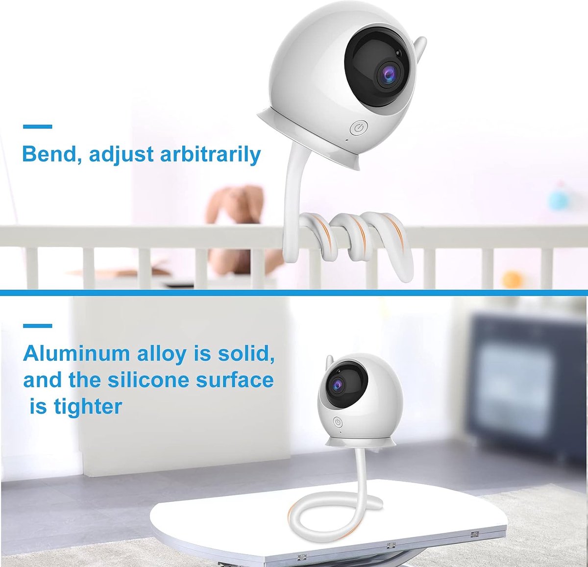 Babyfoon met camera en audio