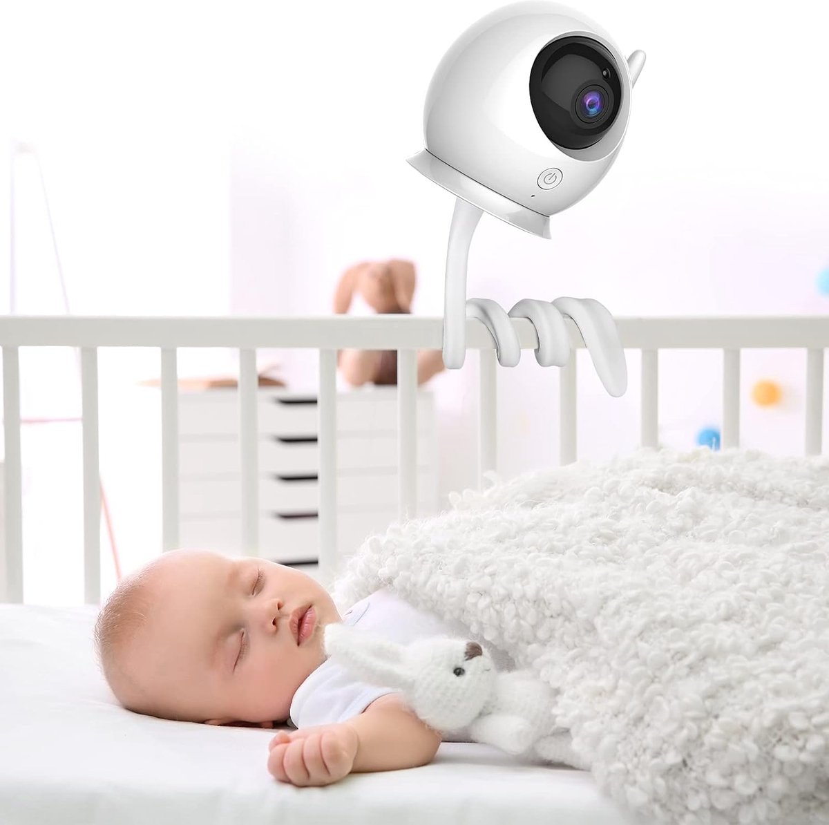Babyfoon met camera en audio