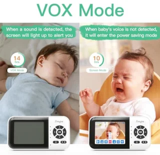 Babyfoon met camera en audio