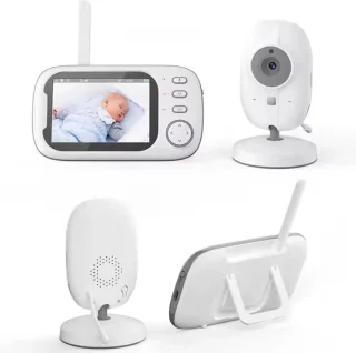 Babyfoon met Camera en Monitor 360° Rotatie
