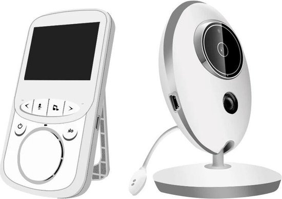Babyfoon met Camera en Monitor Wit