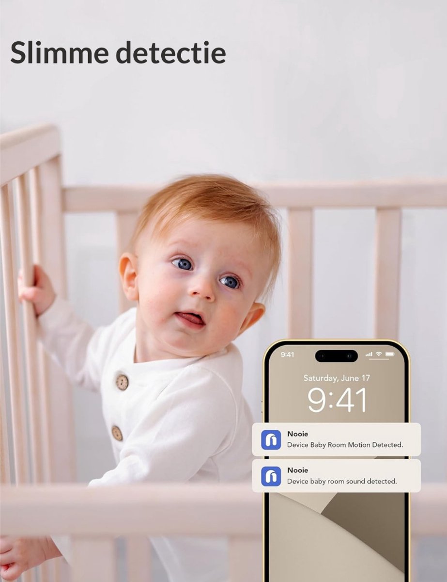 Babyfoon Met Camera En Scherm - Draagbare Baby Monitor