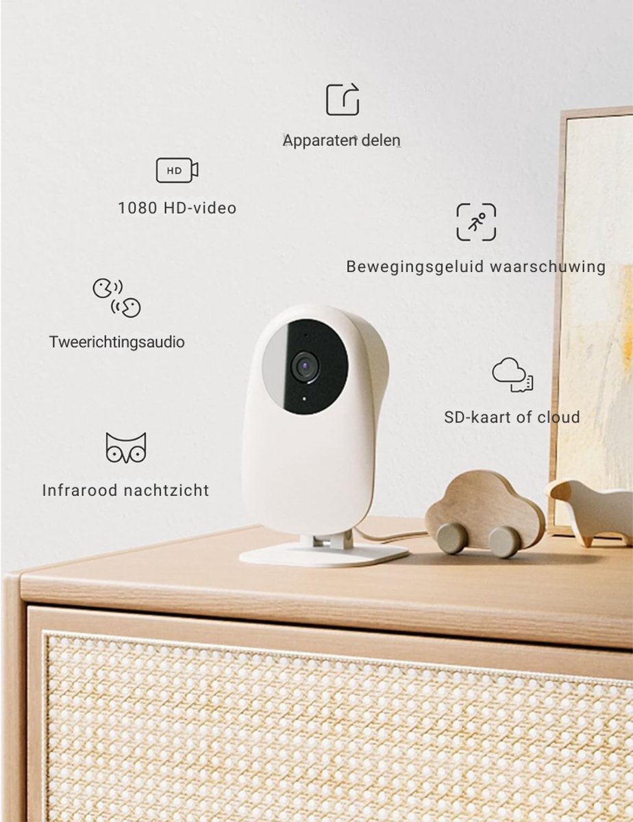 Babyfoon Met Camera En Scherm - Draagbare Baby Monitor