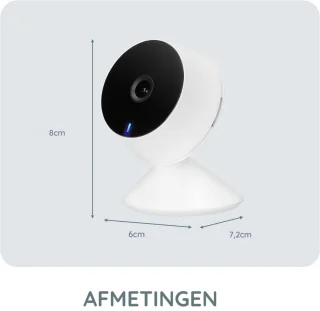 Babyfoon met Camera en Scherm - Draagbare Baby Monitor