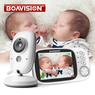 Babyfoon met Camera en Scherm Wit