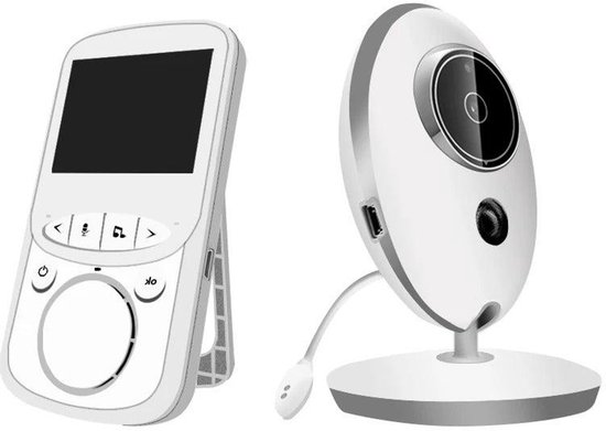 Babyfoon met Camera Intercom 2,4 GHz Wit