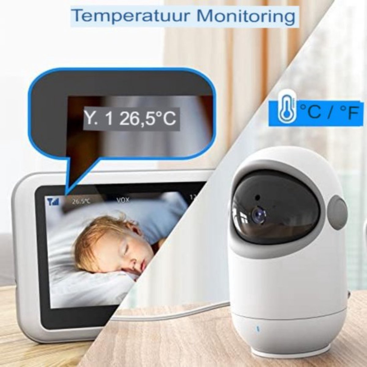 Babyfoon Met Camera - [Merknaam]