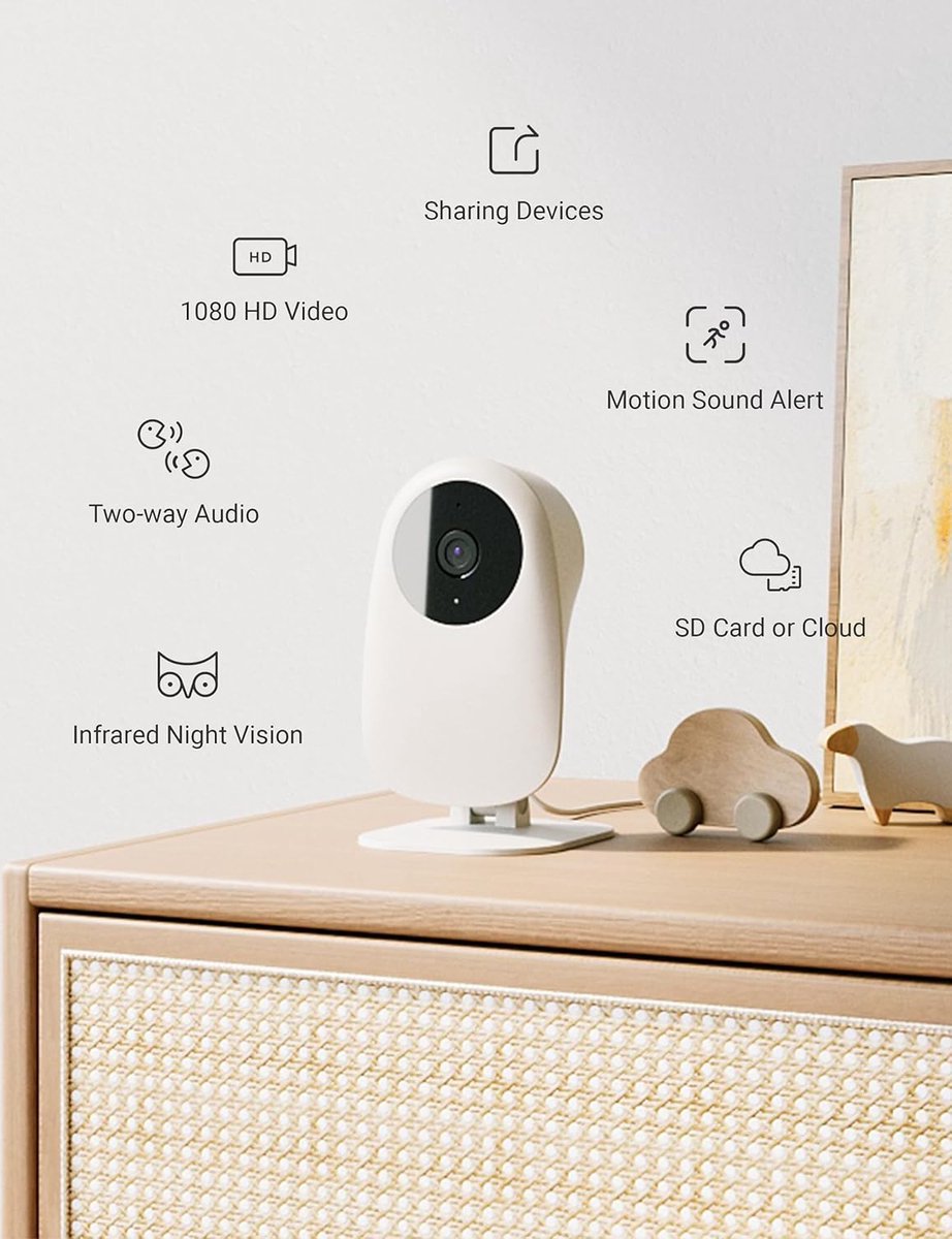 Babyfoon met Camera Slaapkamer Monitor