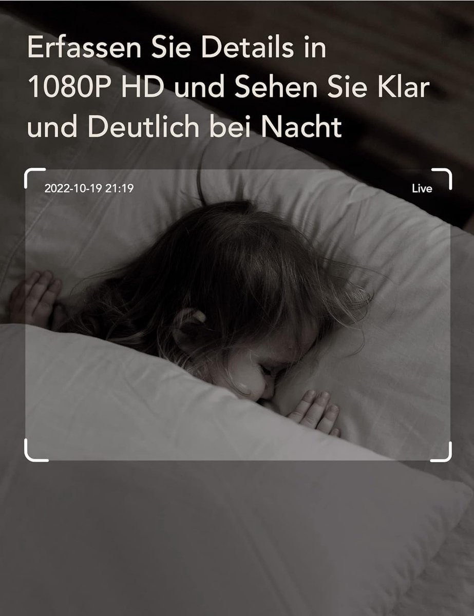 Babyfoon met Camera Slaapkamer Monitor
