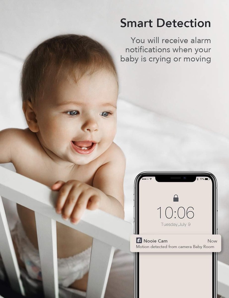 Babyfoon met Camera Slaapkamer Monitor