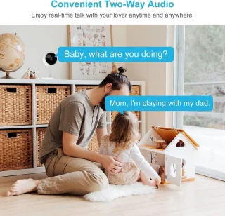 Babyfoon met Camera Slaapkamer Monitor
