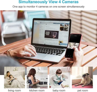 Babyfoon met Camera Slaapkamer Monitor