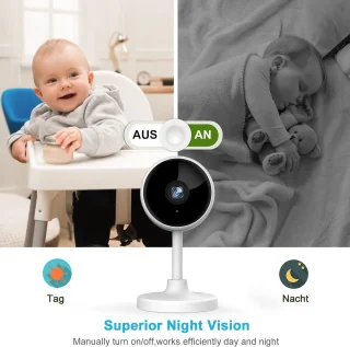 Babyfoon met Camera Slaapkamer Monitor