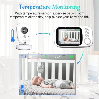 Babyfoon met Camera Videocamera