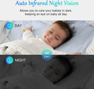 Babyfoon met Camera Videocamera