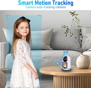 Babyfoon met Camera WiFi - Tweeweg Video & Audio Baby Monitor