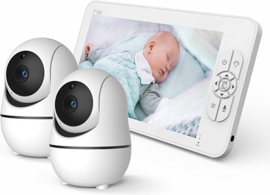 Babyfoon met Camera Wit 2 Stuks