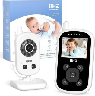 Babyfoon met camera - wit