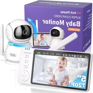 Babyfoon met camera - wit