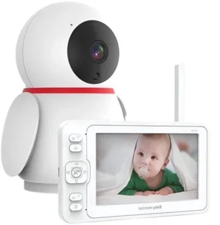 Babyfoon met camera wit