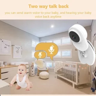 Babyfoon met camera - wit