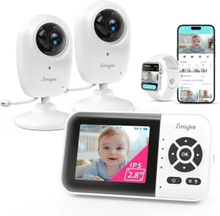 Babyfoon met Camera - Wit