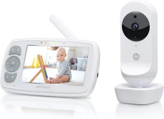 Babyfoon met camera - wit