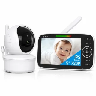 Babyfoon met camera - wit