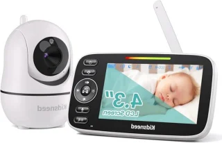 Babyfoon met camera - wit