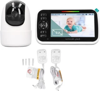 Babyfoon met camera - wit