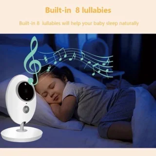 Babyfoon met camera - wit