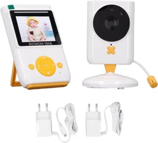 Babyfoon met camera - wit