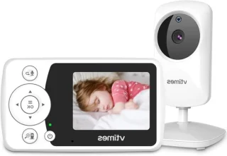 Babyfoon met camera - wit