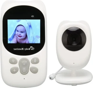 Babyfoon met camera - wit