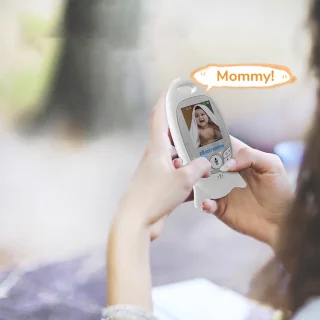 Babyfoon met camera - Wit