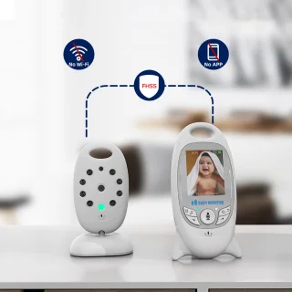 Babyfoon met camera - Wit