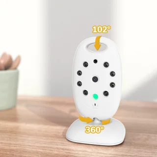 Babyfoon met camera - Wit