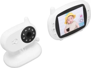 Babyfoon met camera - wit