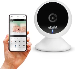 Babyfoon met camera - wit