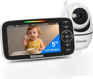 Babyfoon met camera - wit