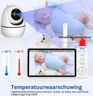 Wat vinden we goed aan de Babyfoon met camera - wit
