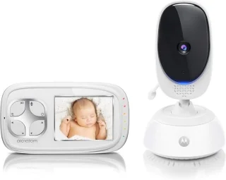 Babyfoon met camera - wit